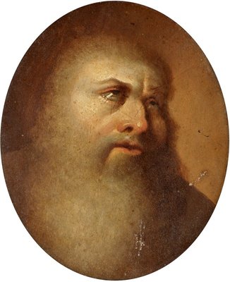 Portrait of an Old Man with a Beard by Anonymous - print