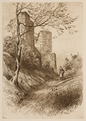 Part of the Priory, 1864 - 1908 by Henry Pope - print