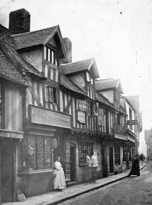 Lichfield Street, Wolverhampton, 1870 by Unknown - print