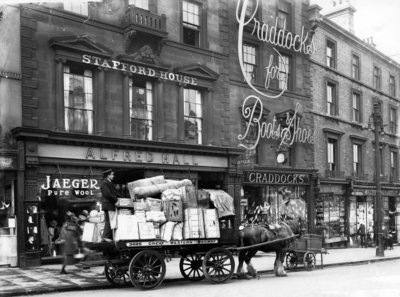 Shop Front, Craddock Brothers, Wolverhampton, Early 20th century by Unknown - print