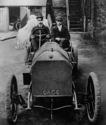 Star, number 1 racing car, 1905 by Unknown - print