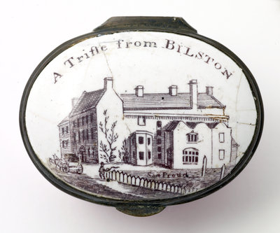 ATrifle from Bilston, Bilston Patch Box, 1760 - 1780 by Unknown - print
