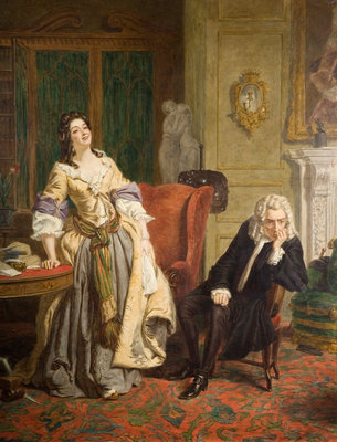 The Rejected Poet, 1863 by William Powell Frith - print