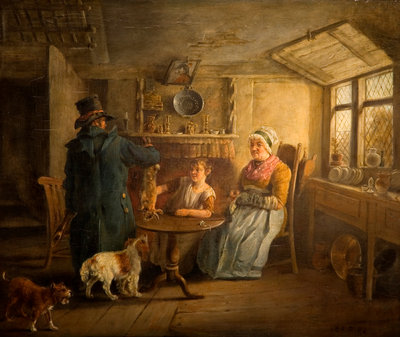 The Poacher's Return, Early 19th Century by Edward Bird - print