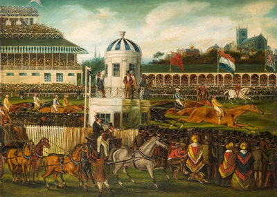 Race for Wolverhampton Stakes 1839, 1840 by Unknown - print