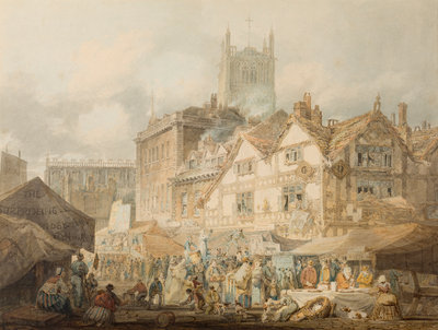 High Green, Wolverhampton, 1795 by Joseph Mallard William Turner - print