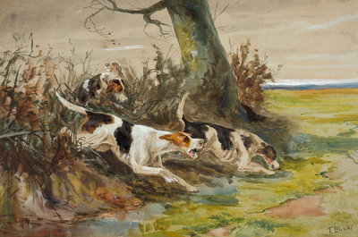 Sporting Scene by T Blinks - print