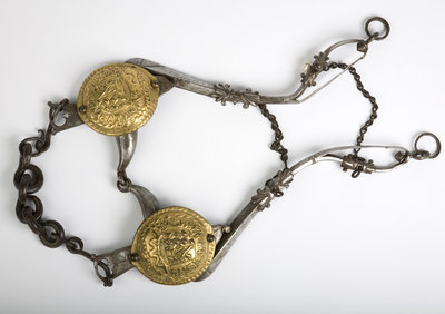 Horse's bit, which belonged to Prince Rupert of the Rhine, 1642 - 1682 by Unknown - print