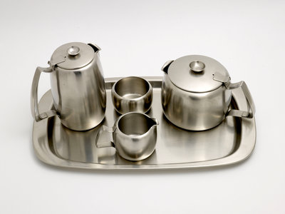 Connaught tea set made by Old Hall of Bloxwich, 1970s by Unknown - print