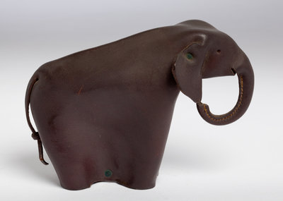 Prototype leather elephant developed for the American Republican Party, c.1955 by Unknown - print