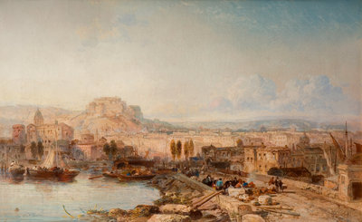 Naples, 1878-1879 by James Webb - print