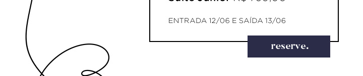 Entrada 12/06 e saída 13/06. Clique aqui e reserve!