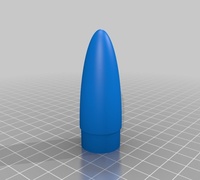 Rocket nose cone 3D models for 3D printing | makexyz.com