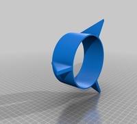 Bottle rocket fins 3D models for 3D printing | makexyz.com