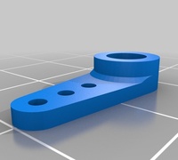 Servo arm 3D models for 3D printing | makexyz.com