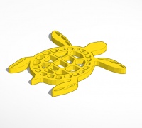 Turtle 3D models for 3D printing | makexyz.com