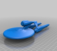 Uss enterprise ncc 1701 3D models for 3D printing ...