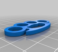 Brass knuckles 3D models for 3D printing | makexyz.com