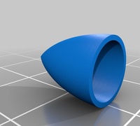 Rocket nose cone 3D models for 3D printing | makexyz.com