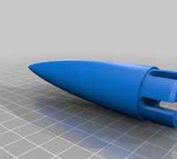 Rocket nose cone 3D models for 3D printing | makexyz.com