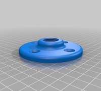 Pipe flange 3D models for 3D printing | makexyz.com