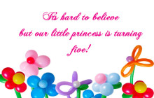 Manuela's fifth Happy Birthday party