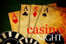 Lucky Cards Poker and Casino Night Invitation