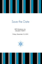 Striped Holiday Party