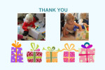 Photo Birthday Thank You Card