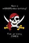 Pirate Themed Happy Birthday
