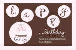 Happy Birthday Wishes Cupcakes