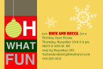 Holiday Open House Invite