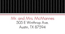Black White and Pink Cherry Blossom  (Set) Address Label