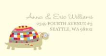 Little Turtle (Set) Address Label