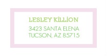 Two Little Peas (Set) Address Label