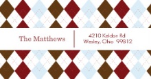 Argyle (Set) Address Labels