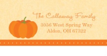 Our Little Pumpkin (Set) Halloween Address Label