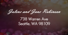 Through the Years (Set) Address Label