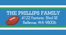 Team Colors (Set) Address Label