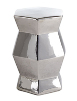 Silvery-ceramic-garden-stool-seat-horchow