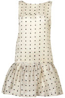 Spot-v-back-dress-topshop