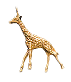 Giraffe-charm