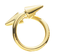 Twisted-cone-ring