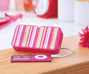Colorful Portable Speakers from Sanwa Supply