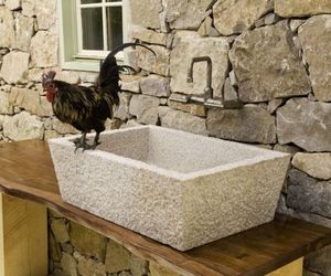 Alpine, Carved Stone Kitchen Sink