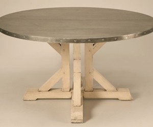 Amazing-french-55-inch-round-zinc-topped-dining-table-m