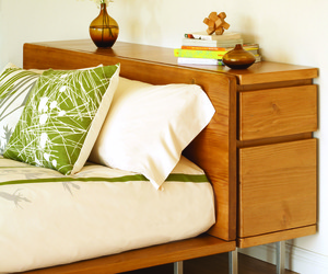 Amenity Modern's Muir Furniture line made from reclaimed Douglas Fir  