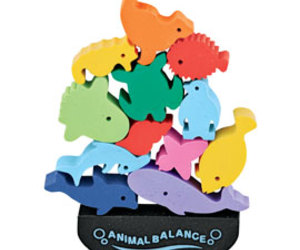 Animal Balance Erasers: Fun + Exercise