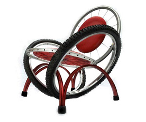 Antique Bike Furniture From Recycled Bike Parts