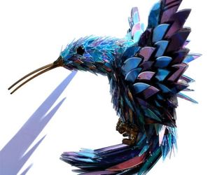 Artistic Creations From Compact Discs By Sean Avery